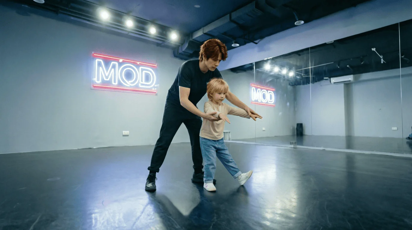 Индивидуальный подход к каждому ребёнку в студии танцев MOD