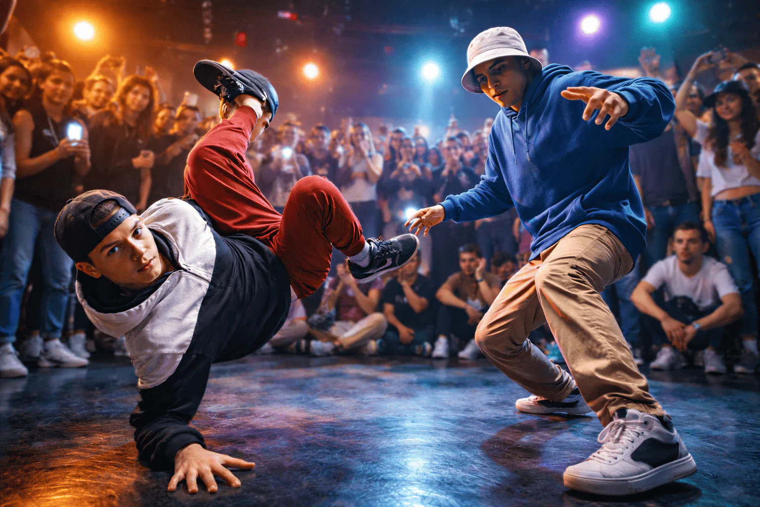 Как стать универсальным батловым танцором: брейк-данс и хип-хоп фристайл в Красногорске